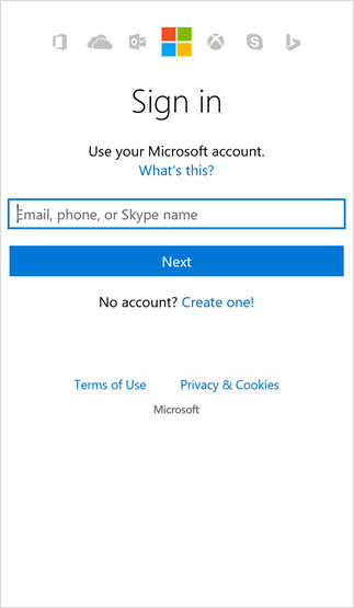 create skype account without microsoft account